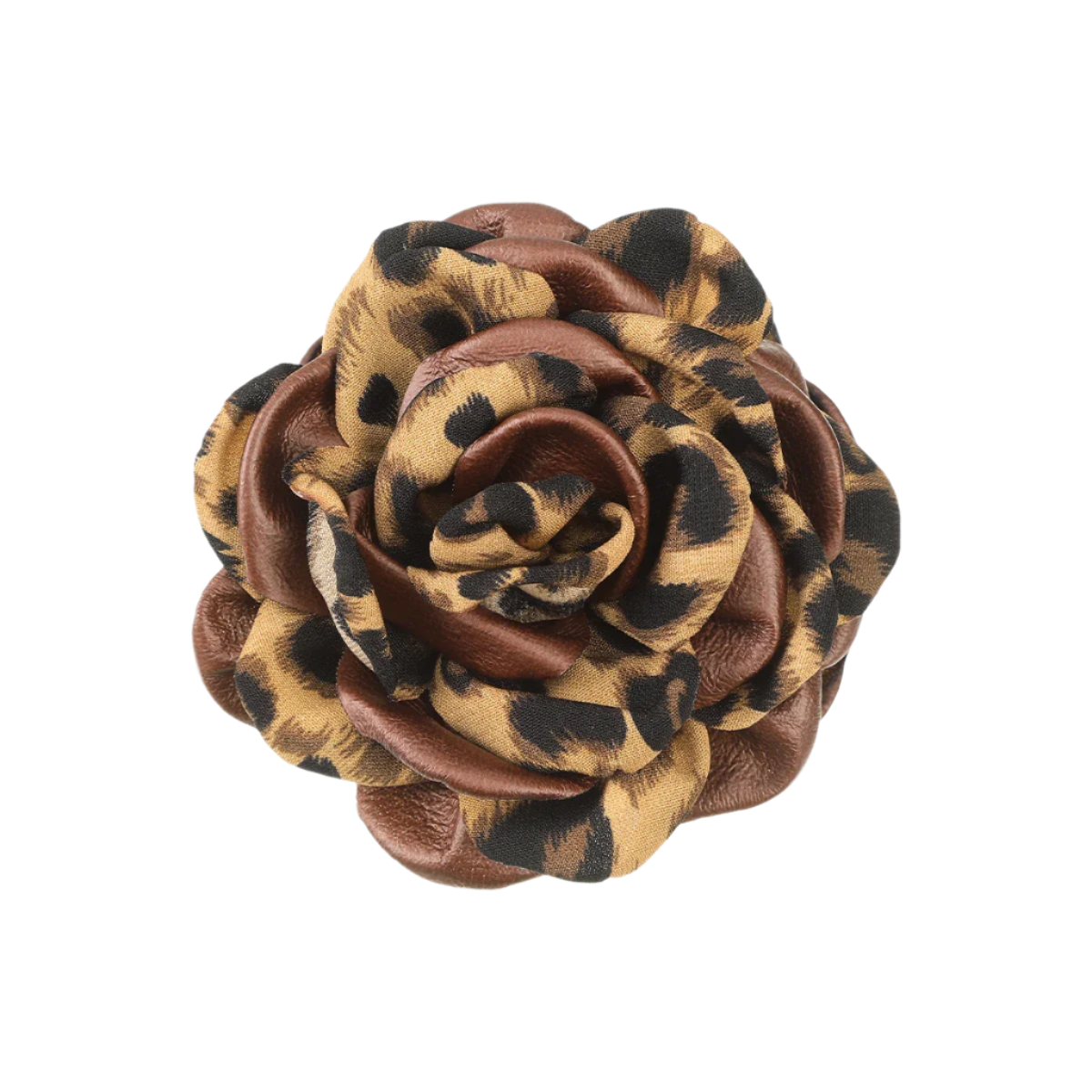 Seductive leopard print hair claw with bold flower accent, designed for intimate occasions and romantic styling I notice you're expanding your sensual accessories line. This aligns well with your other intimate products like the leopard nipple covers and LED lingerie sets, creating a cohesive collection for intimate occasions.