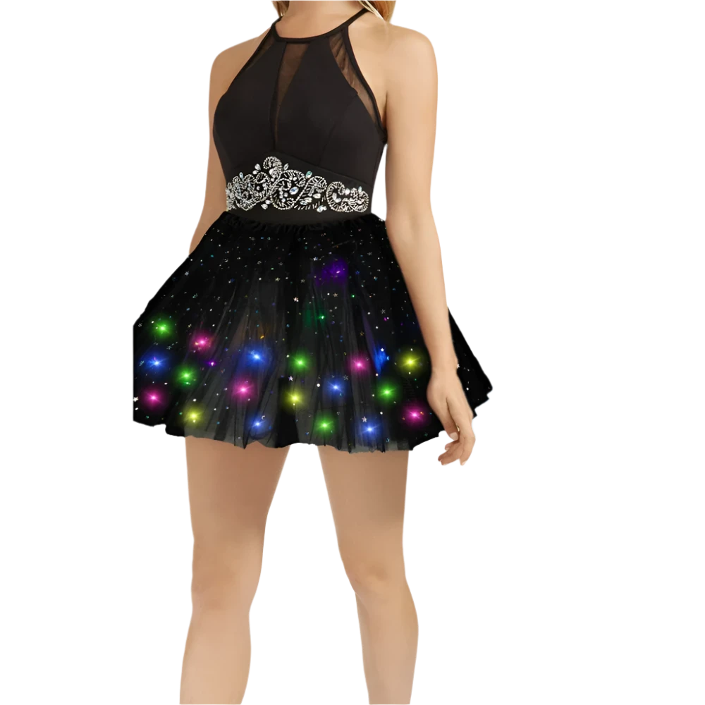 LED Tulle Tutu Skirt | Light Up Dancewear for Dazzling Style