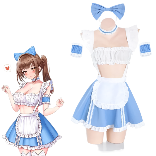 Anime Girl Maid Uniform | Women Coffee Cake Maid Clerk Outfit