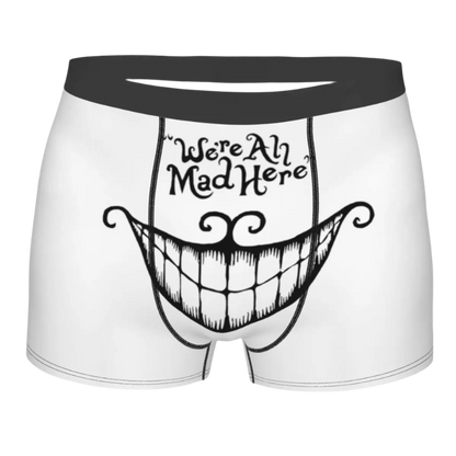 Alice In Wonderland Cheshire Cat Boxer Briefs