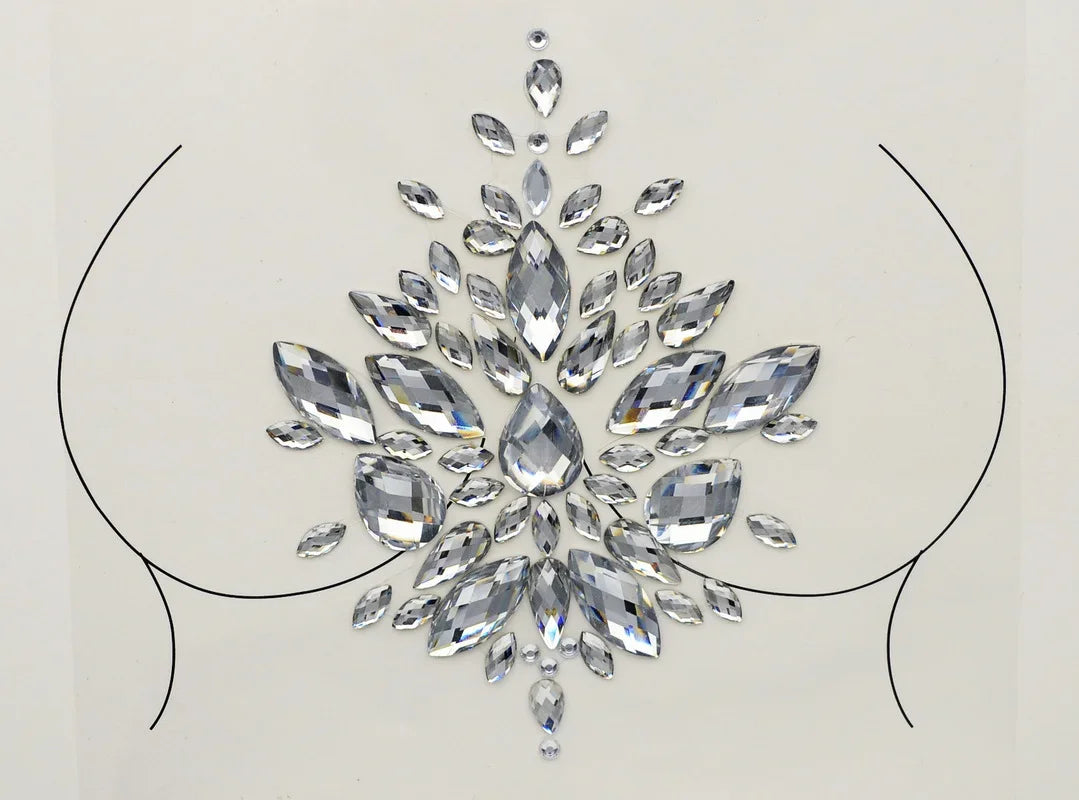 Rhinestone Face & Body Jewels – Crystal Stickers & 3D Tattoos