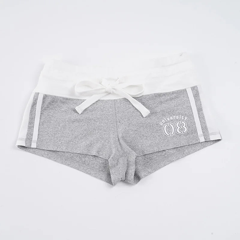 Women's Sporty Drawstring Shorts | Game Day & Football Party Shorts