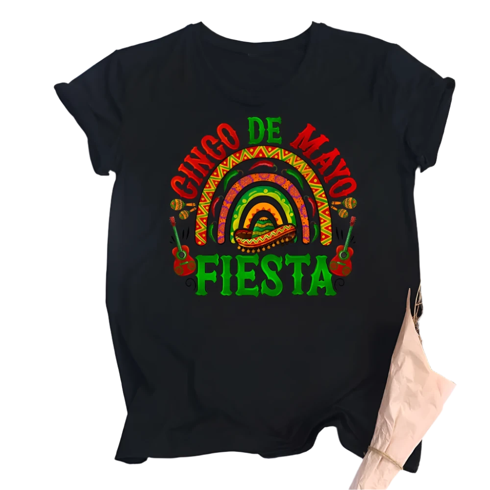 Cinco De Mayo Mexican Women Drinking T-Shirt Funny