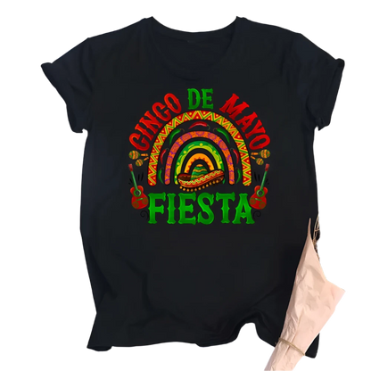 Cinco De Mayo Mexican Women Drinking T-Shirt Funny