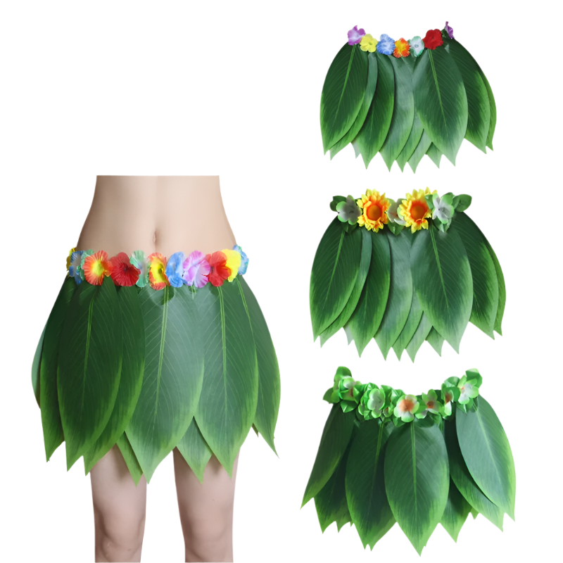 Adults Leaf Grass Skirt | Tropical & Fun Costume Accessory