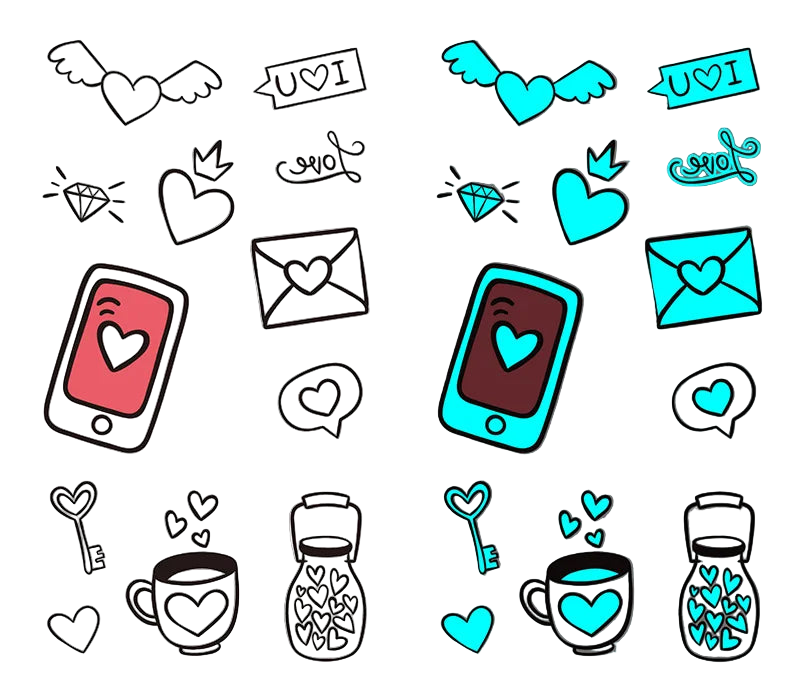 Luminous Tattoo Stickers – Glowing Body Art for Party & Festival