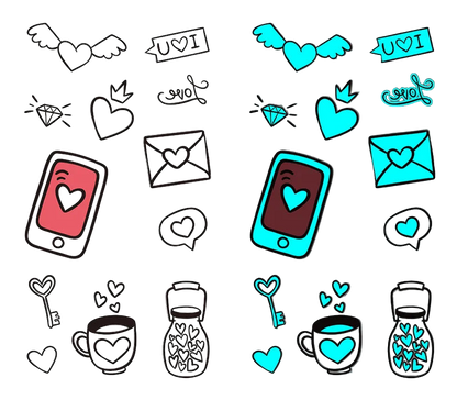 Luminous Tattoo Stickers – Glowing Body Art for Party & Festival