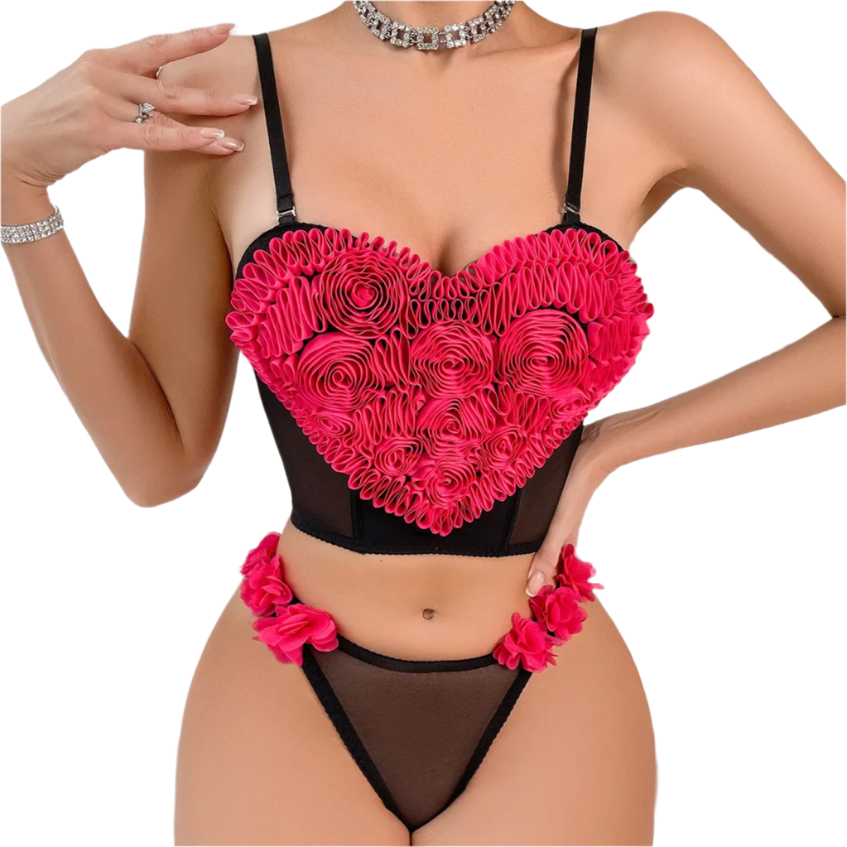 love sexy see-through sex fun set comfortable ultra-thin mesh underwear two-piece set