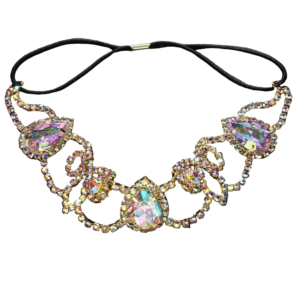 Women’s Rhinestone Thigh Chain | Crystal Garter Leg Jewelry