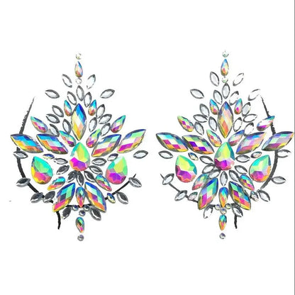 Rhinestone Face & Body Jewels – Crystal Stickers & 3D Tattoos