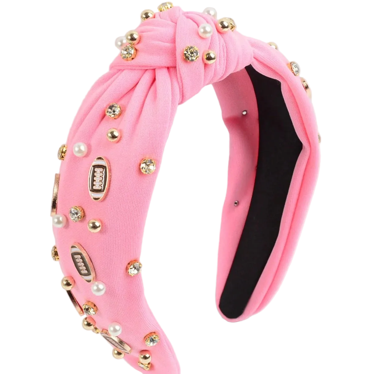 Women’s Football Headband | Rhinestone Game Day Hair Accessory