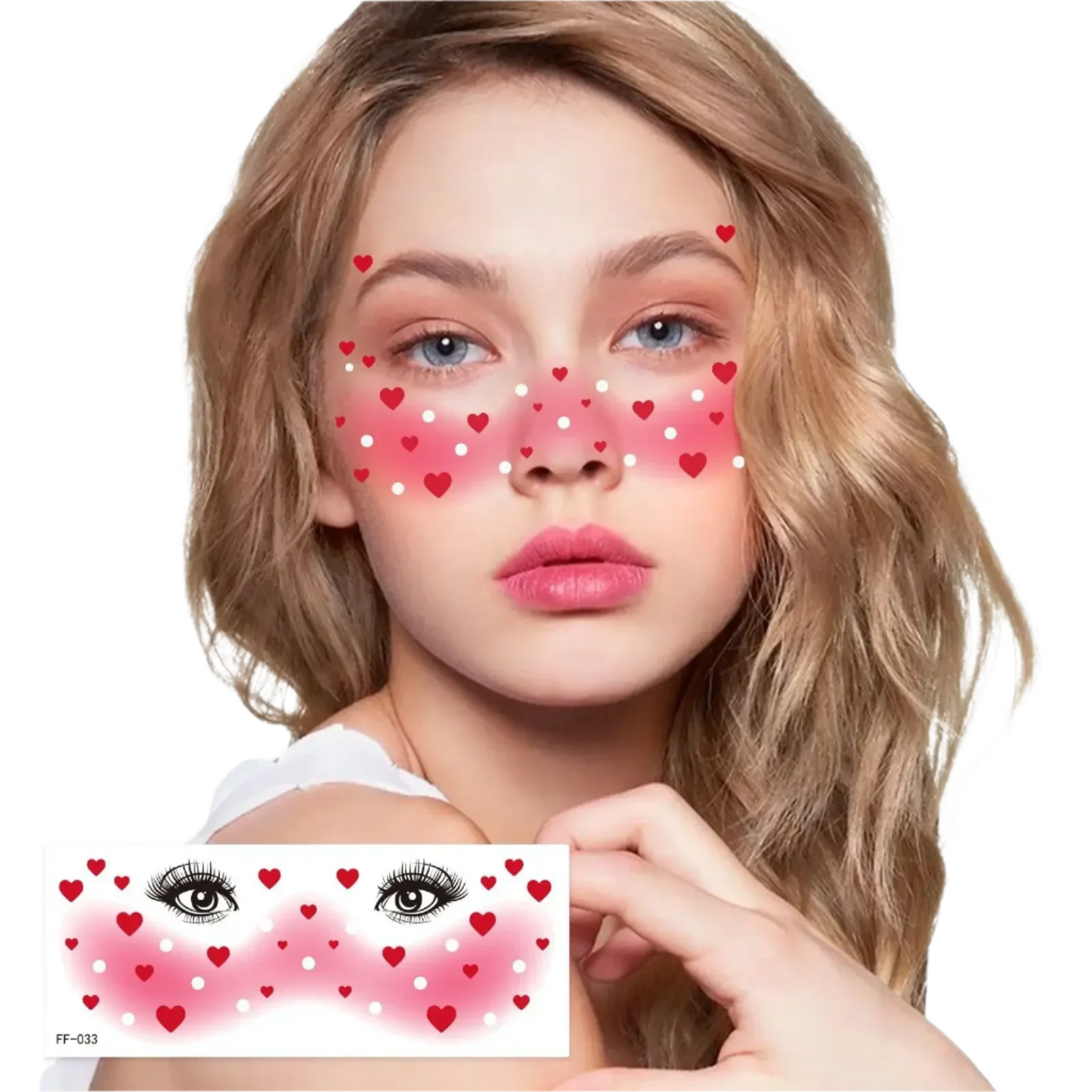 3D Butterfly Love Tattoos | Resort Face & Body Art | Waterproof Blush Collection