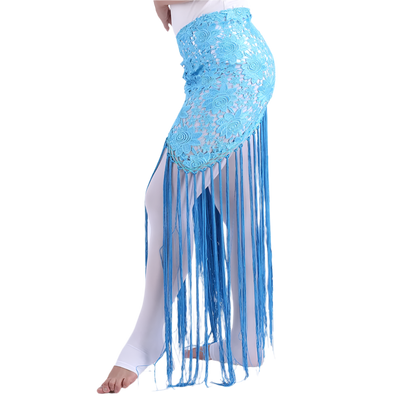 Belly Dance Tassel Triangular Scarf | Elegant & Flowing Dancewear