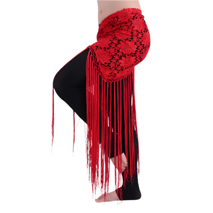 Belly Dance Tassel Triangular Scarf | Elegant & Flowing Dancewear