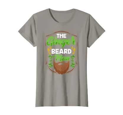 The Ginger Beard Man Irish St. Patricks Day Gaelic T-Shirt