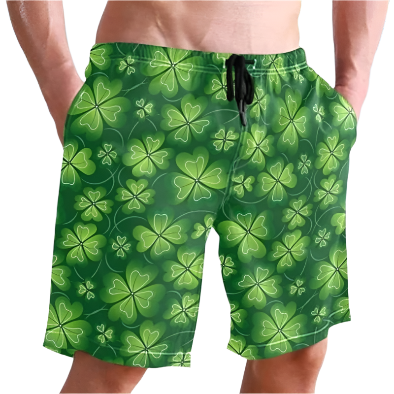 St.Patrick’S Day Swim Trunks