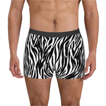 Zebra Animal  Boxer Briefs