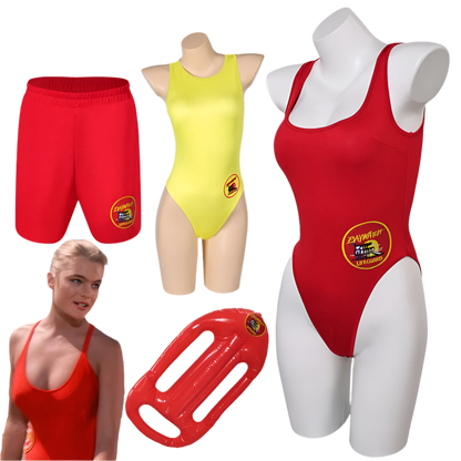 CJ Parker Baywatch Swimsuit - Sexy 1989 Cosplay Costume for Adults