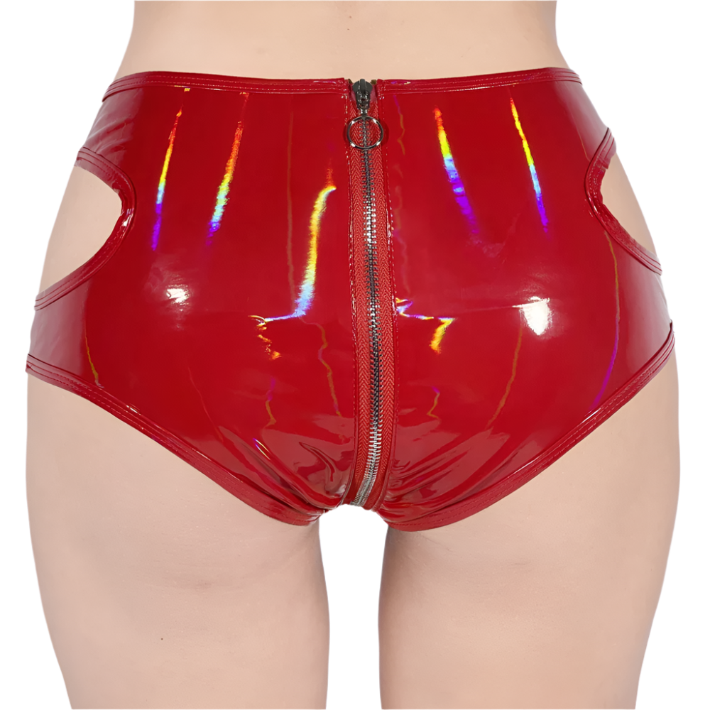 Cyber Night Holographic Shorts -Party Costume for Temptation Resort Theme Nights