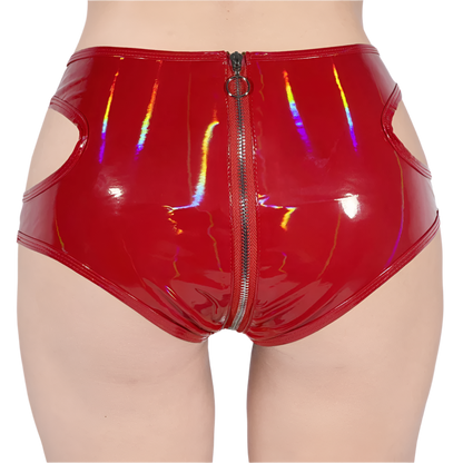 Cyber Night Holographic Shorts -Party Costume for Temptation Resort Theme Nights