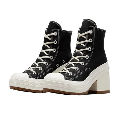 Women’s High Top Platform Sneakers | Chunky Heel Canvas Shoes
