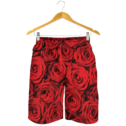 Valentines Day Rose & Floral  Swim Trunks