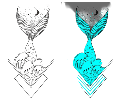 Luminous Tattoo Stickers – Glowing Body Art for Party & Festival