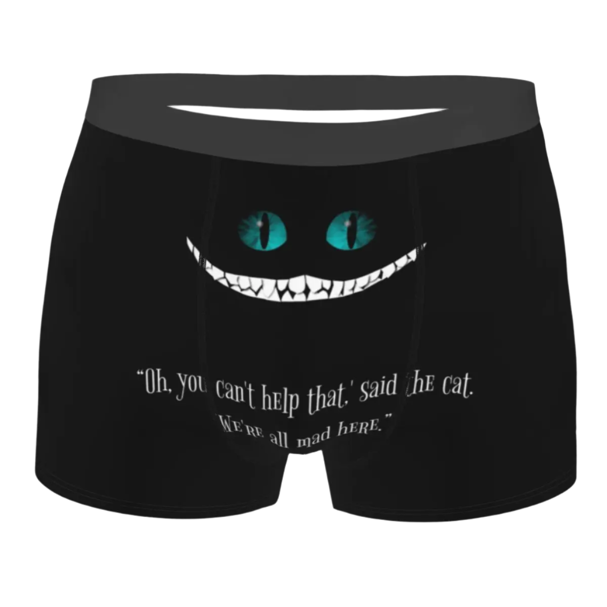 Alice In Wonderland Cheshire Cat Boxer Briefs