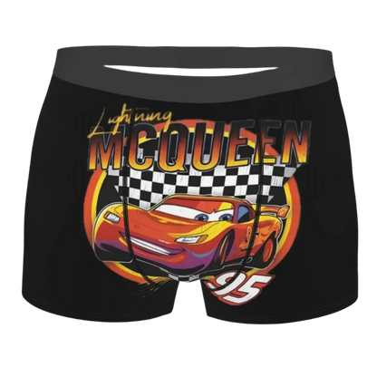 Lightning Mcqueen Cars Men Boxer Briefs