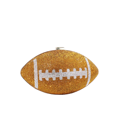 Women’s Football Clutch Bag | Glitter Game Day Crossbody Purse