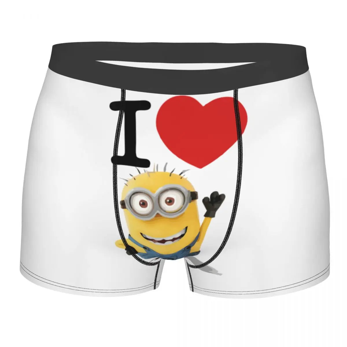 boxer briefs featuring minions a cartoon character