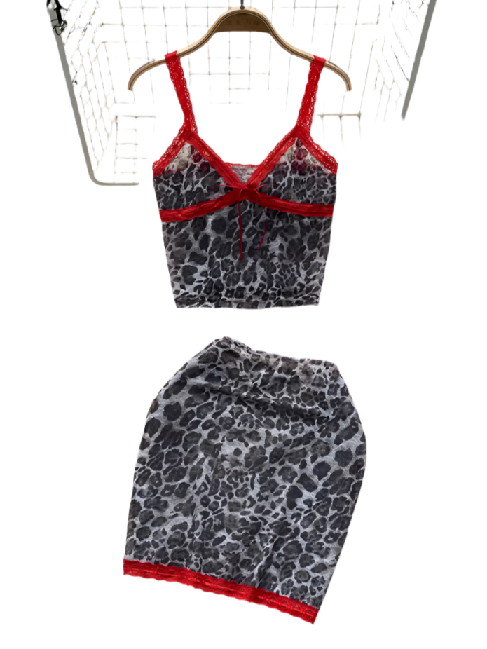 Sexy Leopard Print Halter Bodysuit with flattering neckline for resort theme nights