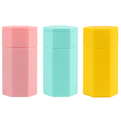 50ml Silicone Refillable Bottles | Travel Lotion, Shower Gel & Shampoo Containers