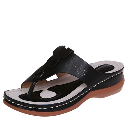 Comfortable soft bottom beach sandals featuring cushioned design for resort pool and beach wear

