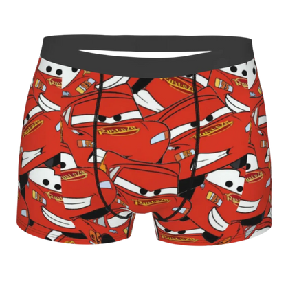 Lightning Mcqueen Cars Men Boxer Briefs