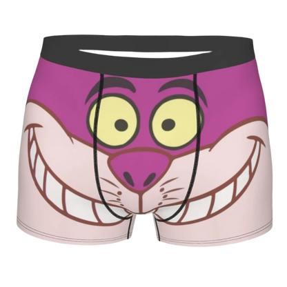 Alice In Wonderland Cheshire Cat Boxer Briefs