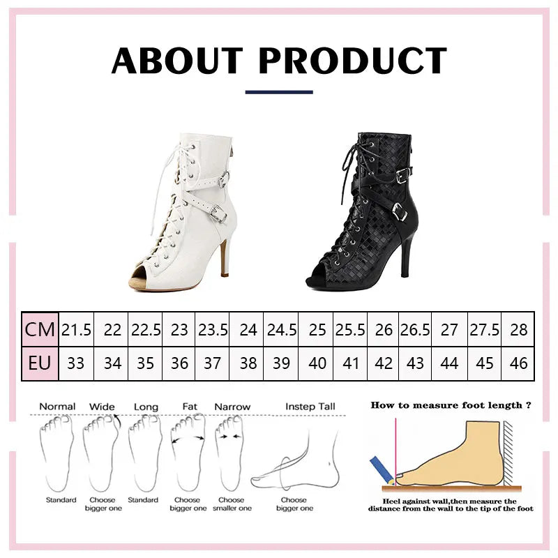 Jazz Modern Tango Dance Boots