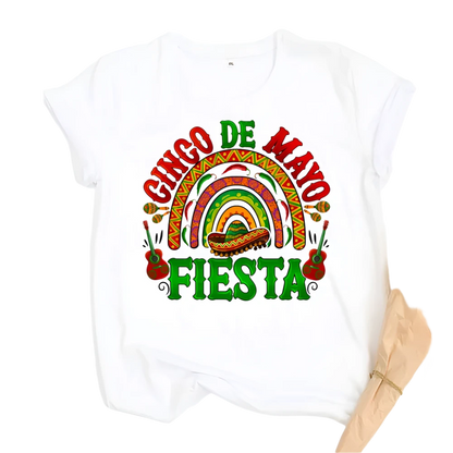 Cinco De Mayo Mexican Women Drinking T-Shirt Funny