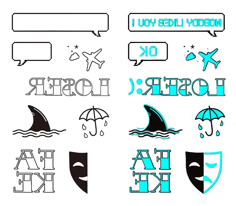 Luminous Tattoo Stickers – Glowing Body Art for Party & Festival