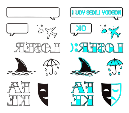 Luminous Tattoo Stickers – Glowing Body Art for Party & Festival